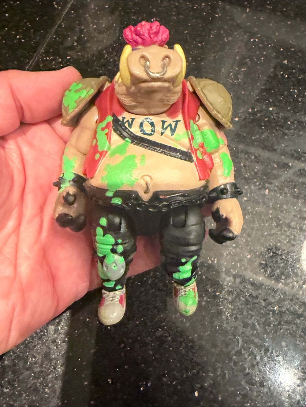 Playmates 2023 TMNT Mutant Mayhem Movie Bebop Ooze Exclusive Ooze Cruisin Rogen
